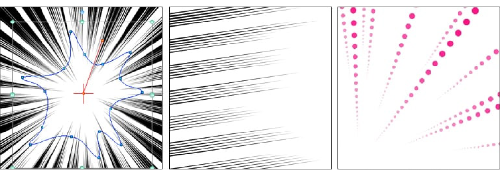 Effets et lignes saturées en un instant Effets et lignes saturées en un instant - Fonctions de CLIP STUDIO PAINT